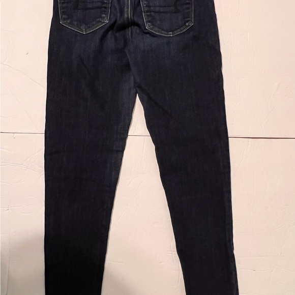 American Eagle Super Super Stretch X Hi Rise Jeggings Dark Wash Size 2 - Picture 8 of 11